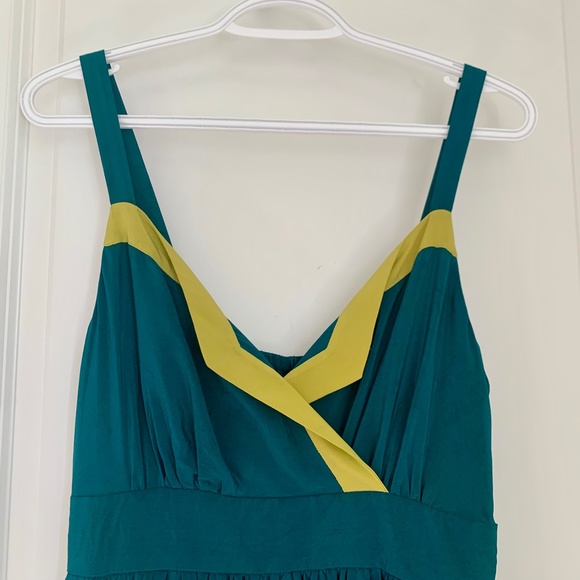 Anthroplogie Maeve Impressionists Dream Silk Dress - Picture 2 of 15